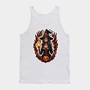 Halloween witch Tank Top